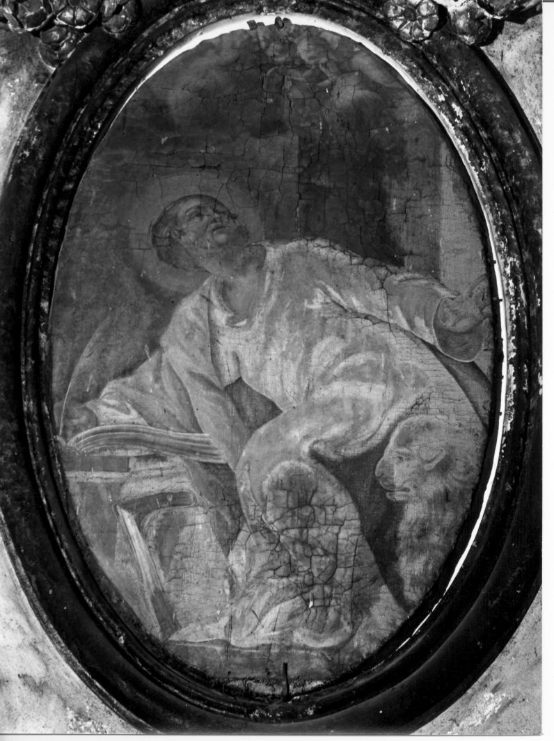San Marco Evangelista (dipinto, opera isolata) di Solimena Francesco detto Abate Ciccio (cerchia) (seconda metà sec. XVIII)