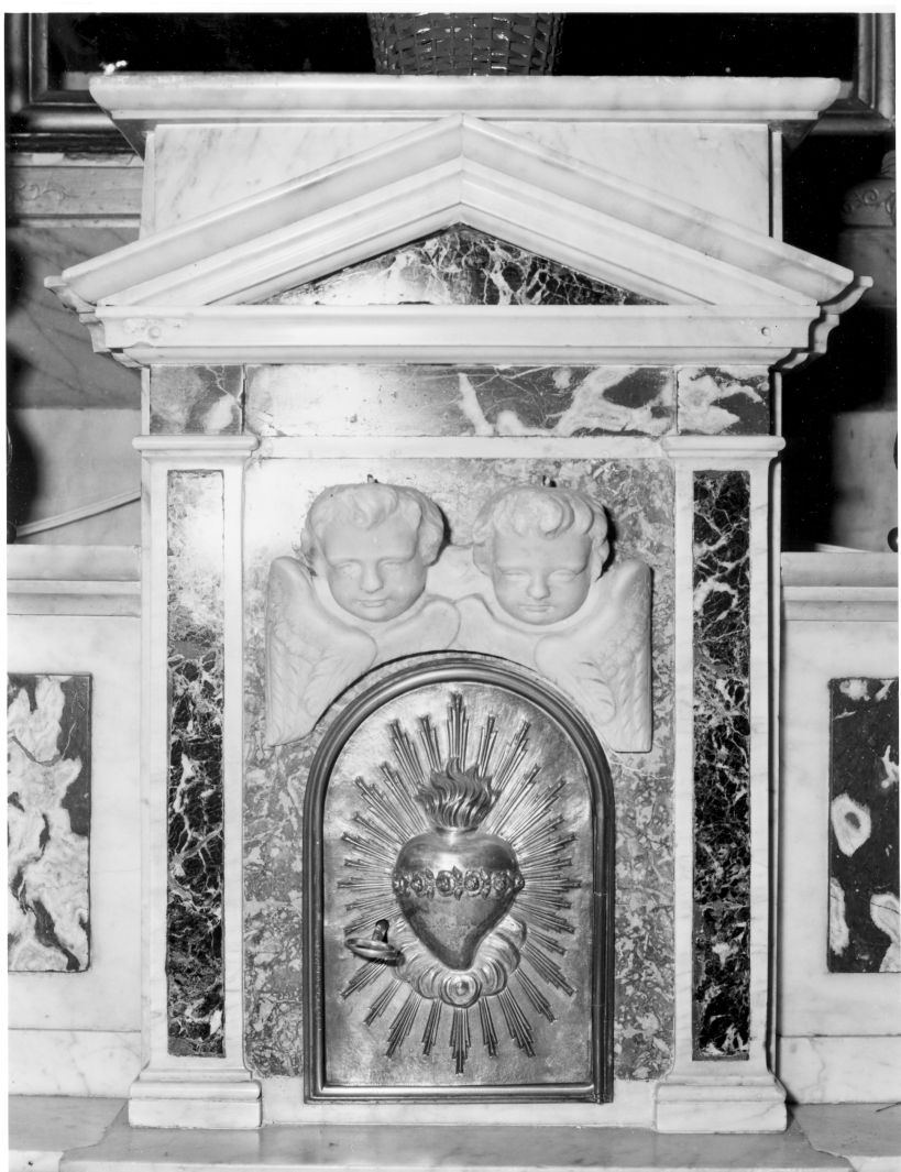 cherubini (tabernacolo) - bottega campana (sec. XIX)
