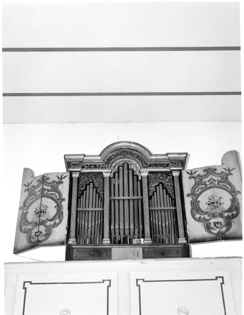 motivi decorativi (cassa d'organo) - bottega campana, ambito campano (sec. XVIII)