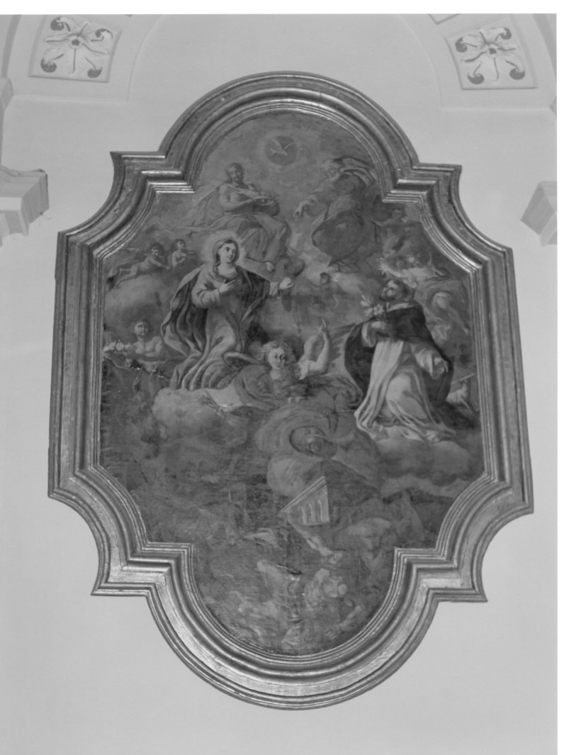 Trinità (dipinto, opera isolata) - ambito napoletano (prima metà sec. XVIII)