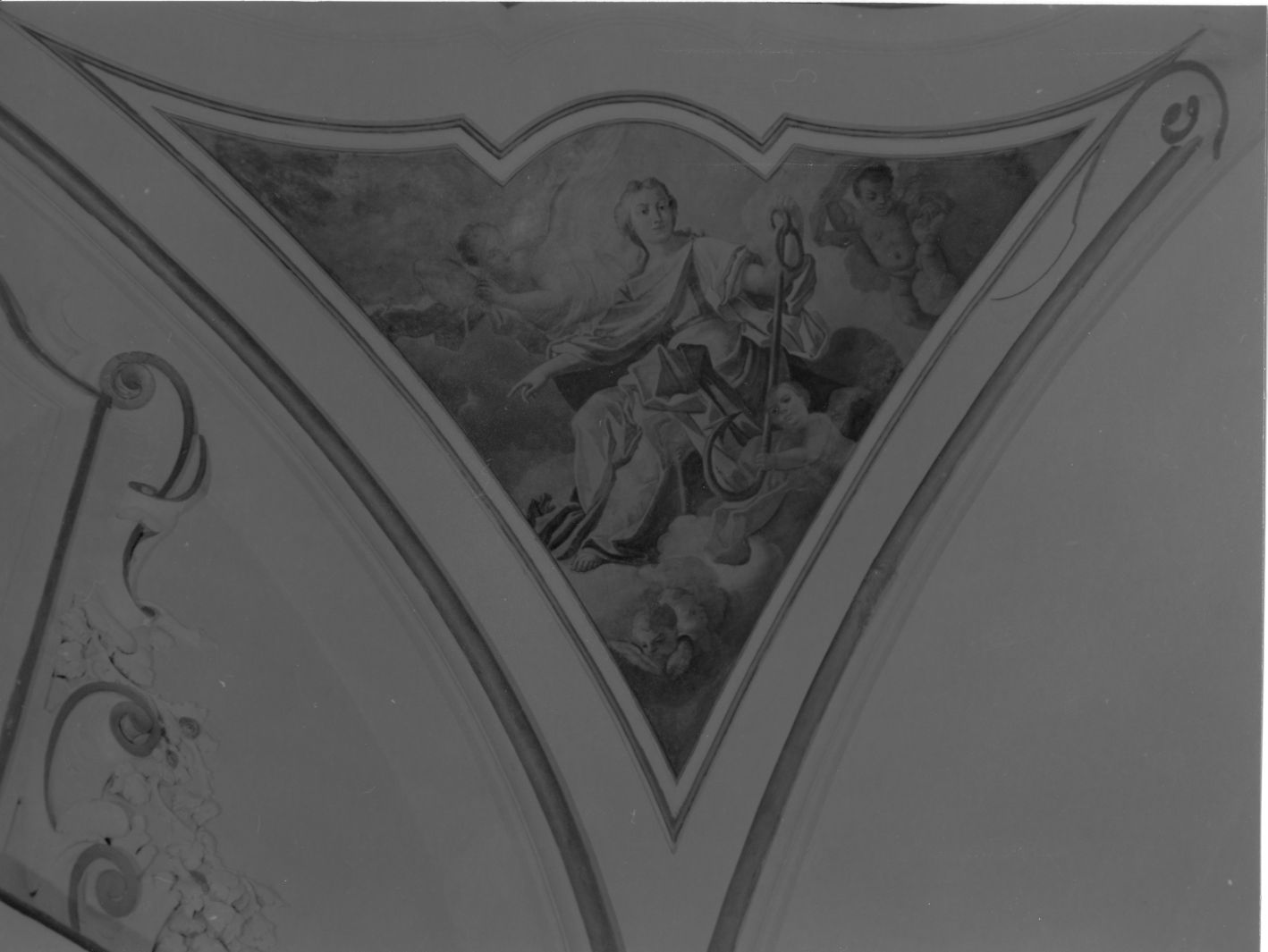 allegoria della Speranza (dipinto, ciclo) di Rubini Pietro (sec. XVIII)