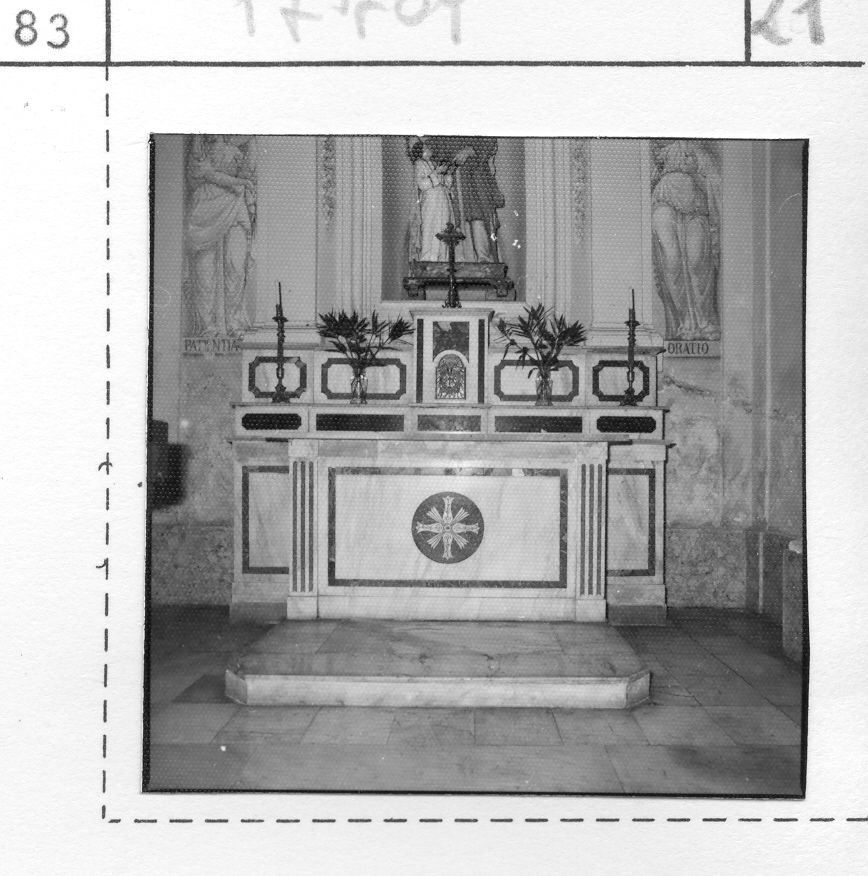 altare - bottega campana (seconda metà sec. XIX)