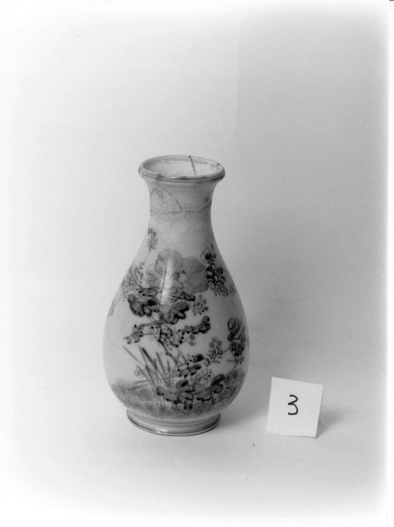 motivi decorativi floreali (vaso) - ambito Italia centro-meridionale (fine sec. XIX)