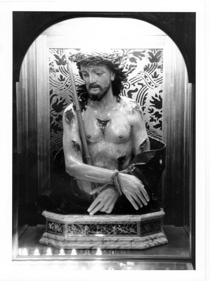 Ecce Homo (scultura, opera isolata) - bottega Italia meridionale (seconda metà sec. XVIII)