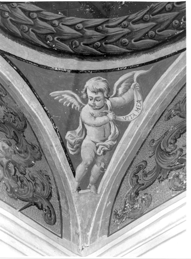 putti alati (dipinto, serie) - ambito campano (seconda metà sec. XVIII)