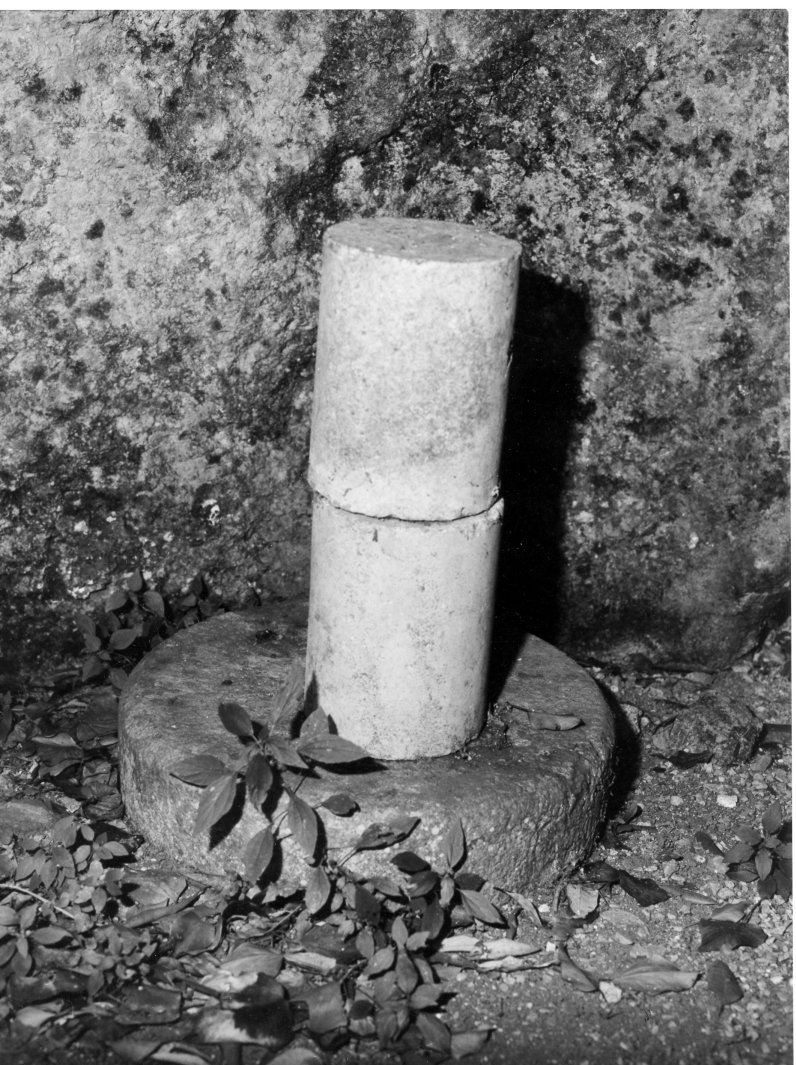 colonna, frammento - bottega Italia centro-meridionale (fine/inizio secc. XIX/ XX)