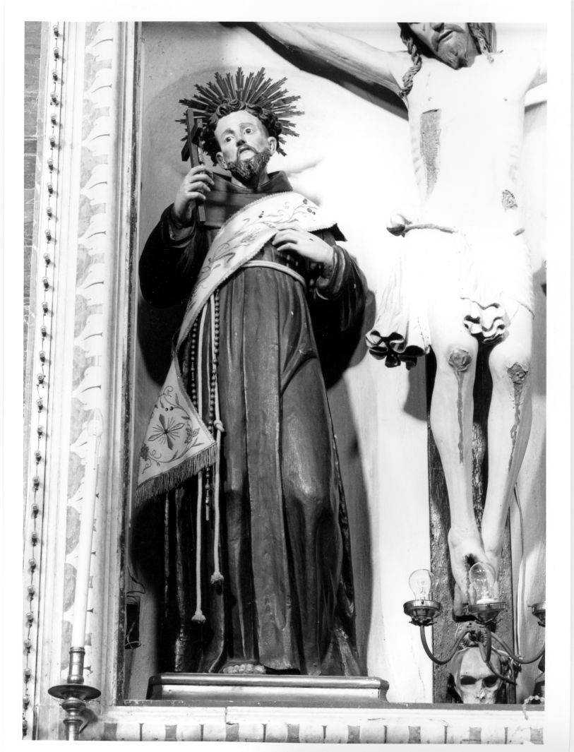 San Francesco d'Assisi (statua) - bottega campana (sec. XVII)