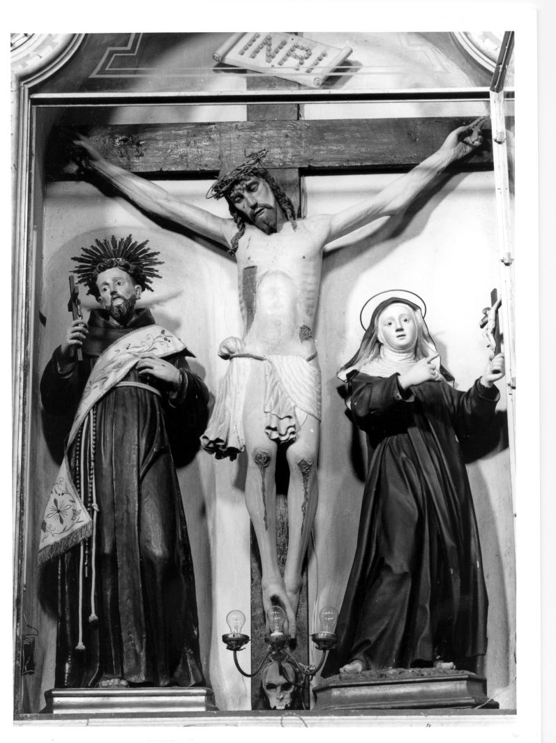 Cristo crocifisso (crocifisso) - bottega campana (secc. XVIII/ XIX)