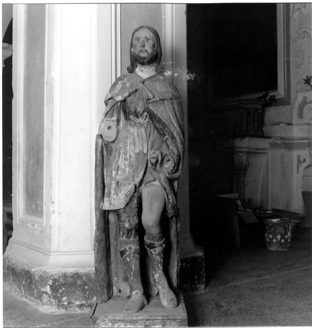 San Rocco (statua) - bottega campana (fine/inizio secc. XVII/ XVIII)