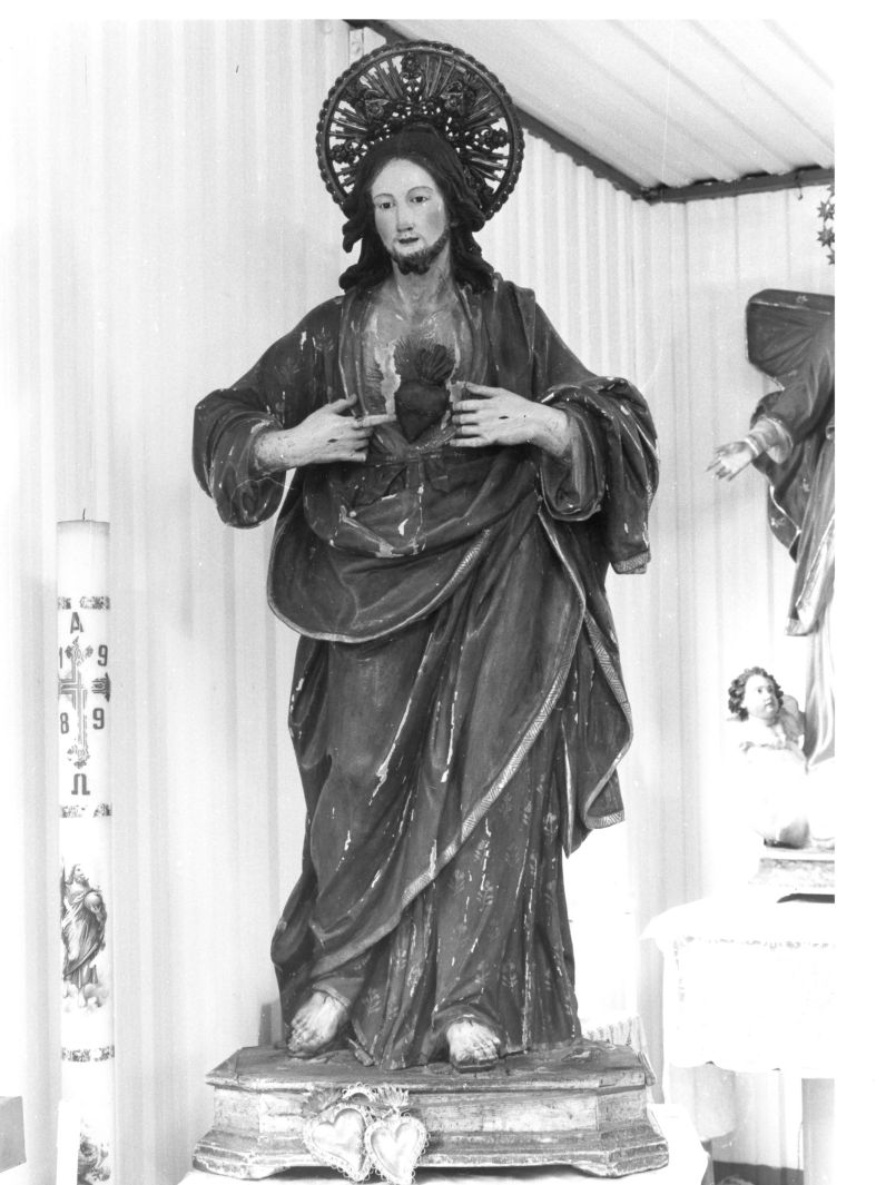 Sacro Cuore di Gesù (statua) - bottega Italia meridionale (sec. XVIII)