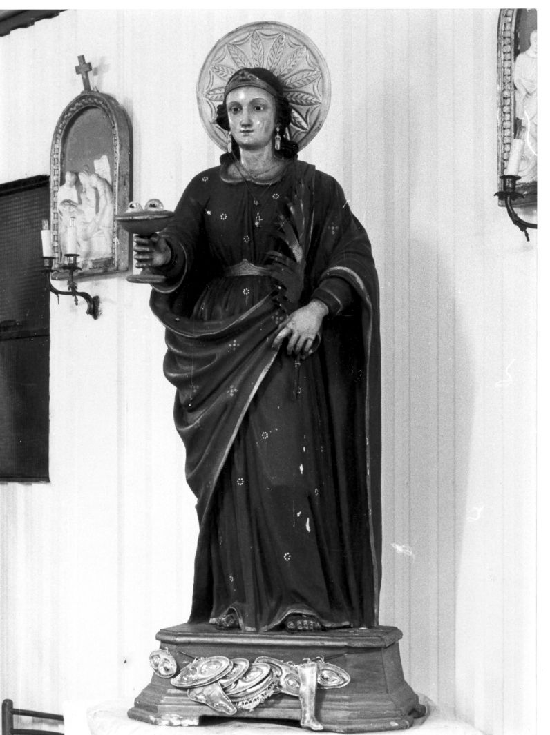 Santa Lucia (statua) - bottega irpina (sec. XVIII)