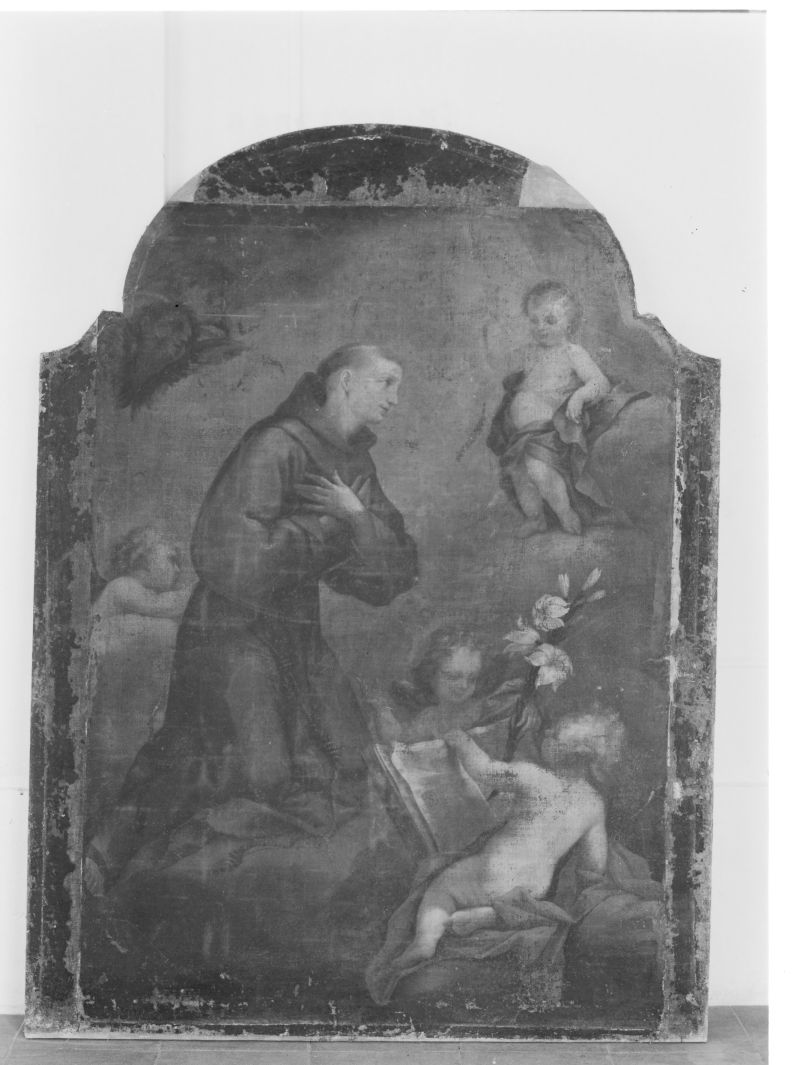 visione di Sant'Antonio da Padova (dipinto) - ambito napoletano (seconda metà sec. XVIII)