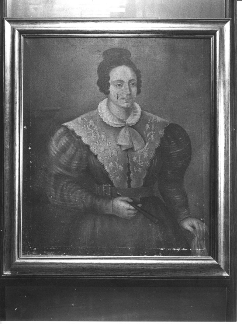 ritratto di donna (dipinto) di Volpe Antonio (sec. XIX)