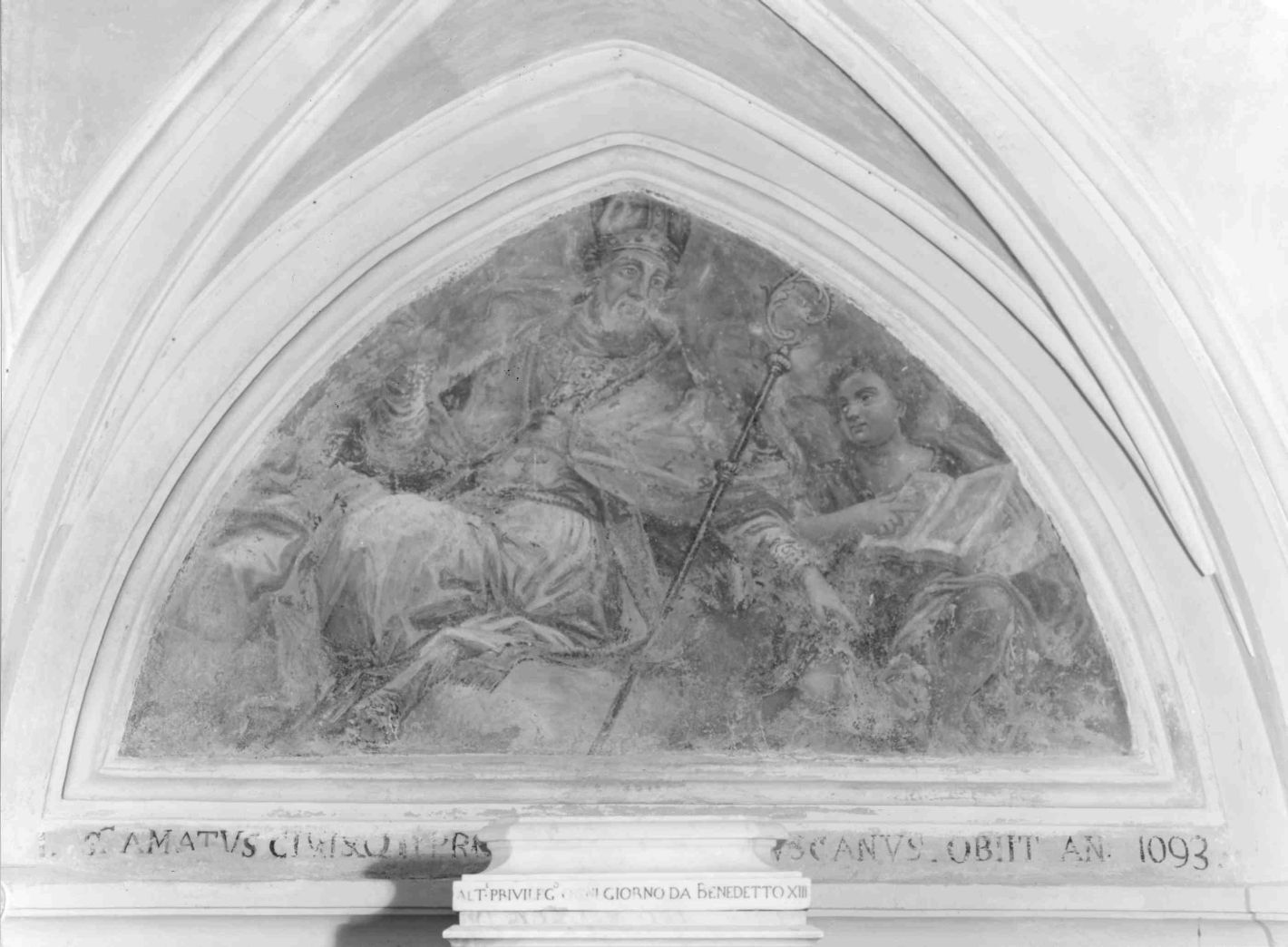 Sant'Amato (dipinto, ciclo) di Pennino Filippo (attribuito) (sec. XVIII)