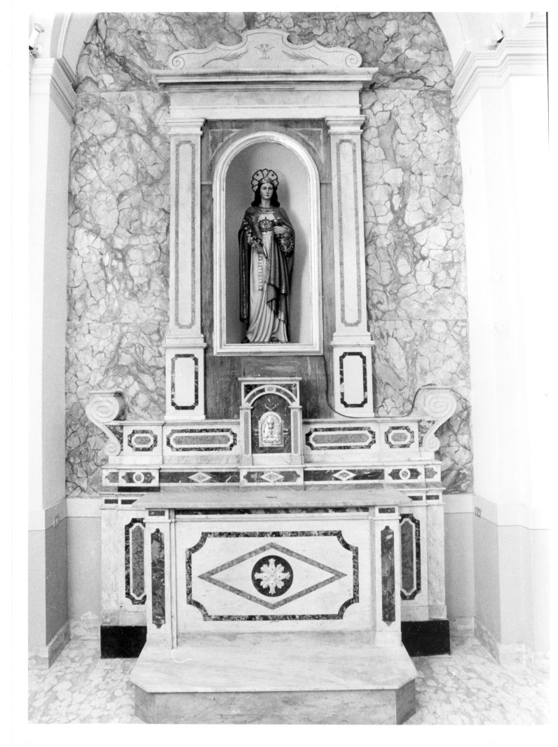 altare, opera isolata - bottega Italia meridionale (sec. XX)
