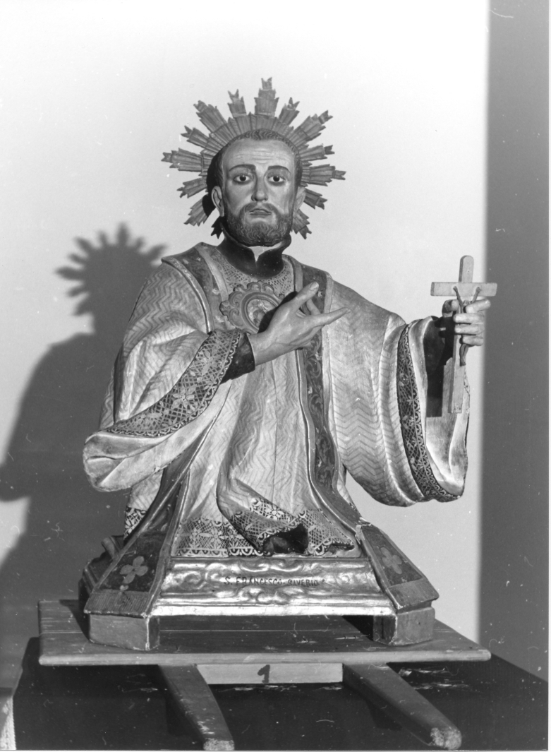 San Francesco Saverio (reliquiario - a busto) - bottega napoletana (sec. XVIII)