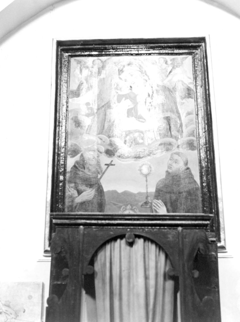 Madonna del Carmelo e santi (dipinto) - ambito Italia meridionale (sec. XVIII)
