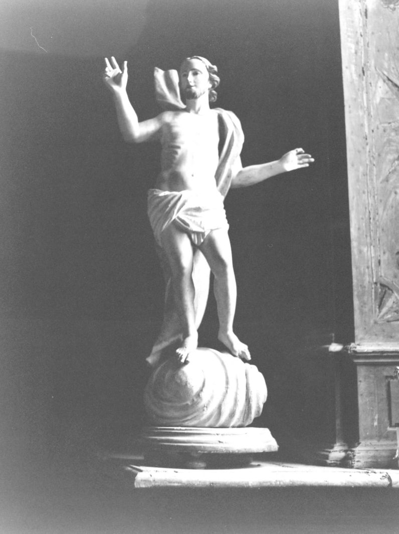 Cristo risorto (statua) - bottega Italia meridionale (sec. XIX)