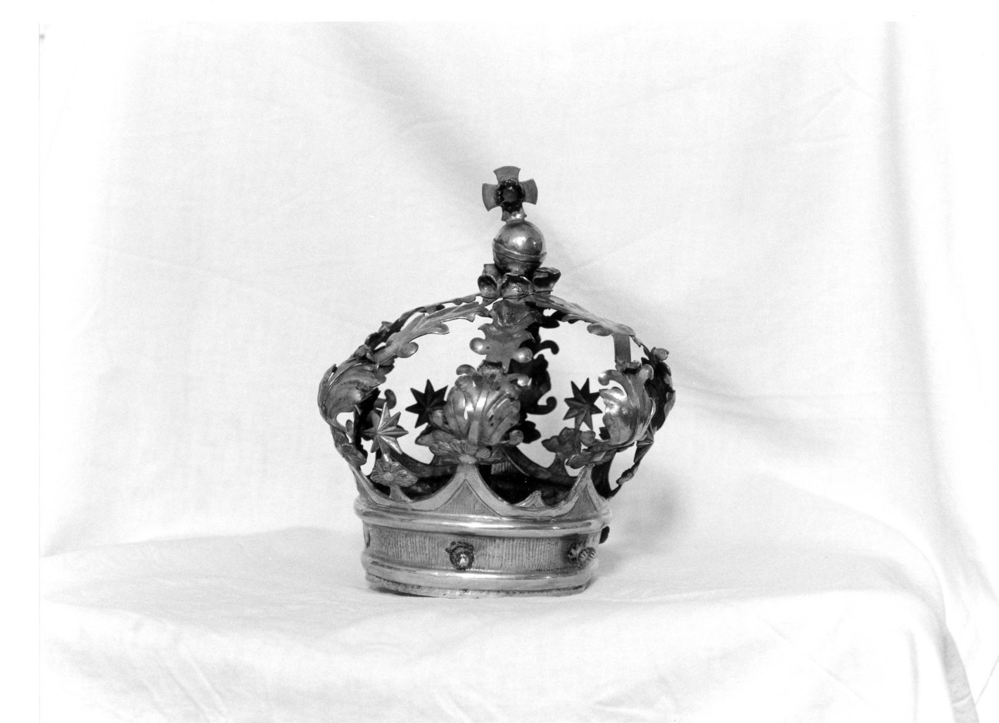corona da statua - bottega Italia meridionale (fine/inizio secc. XVIII/ XIX)