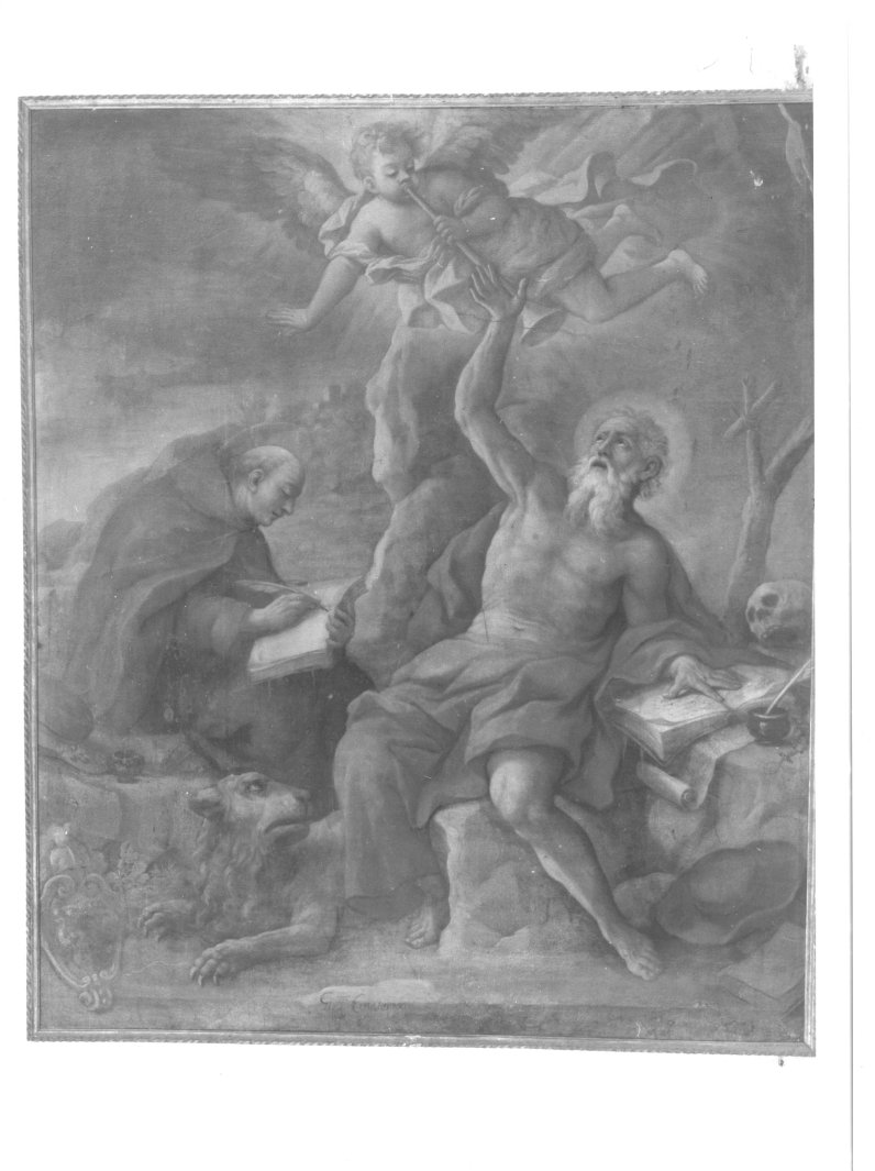 San Girolamo (dipinto) di Cenatiempo Gerolamo (sec. XVIII)