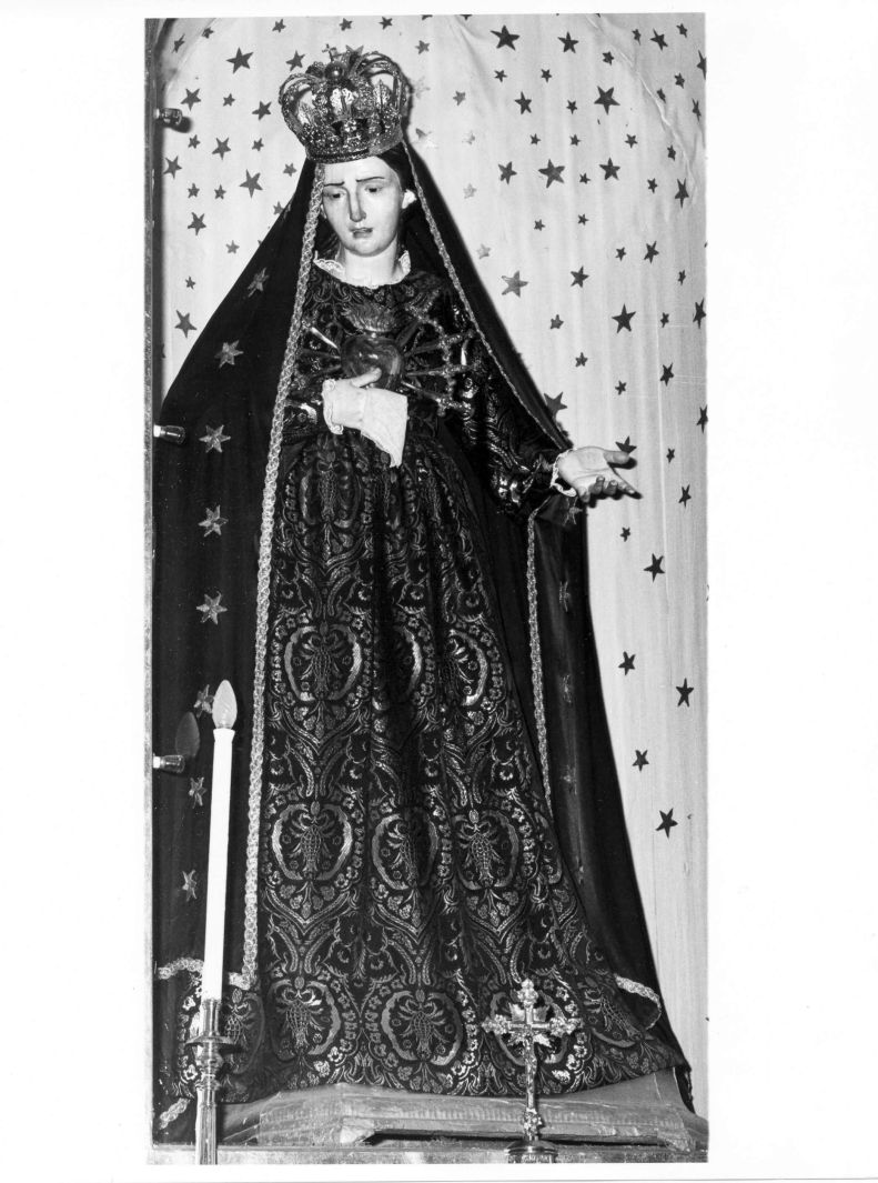 Madonna Addolorata (manichino) - bottega campana (sec. XX)