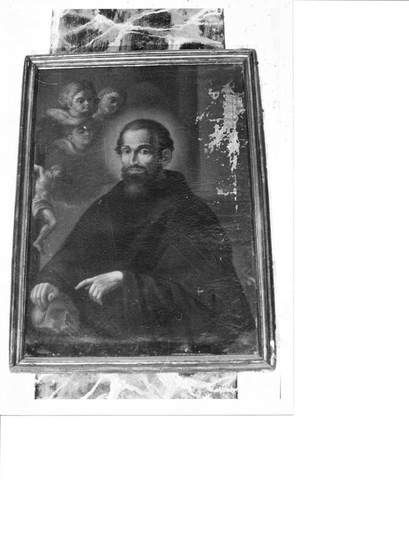 ritratto di San Bonaventura (dipinto) di Sarnelli Antonio (cerchia) (seconda metà sec. XVIII)