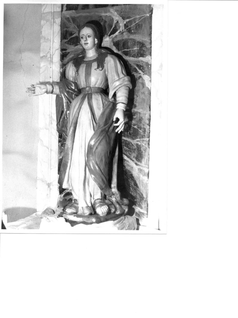 Santa Filomena (statua) - bottega Italia meridionale (fine/inizio secc. XVIII/ XIX)