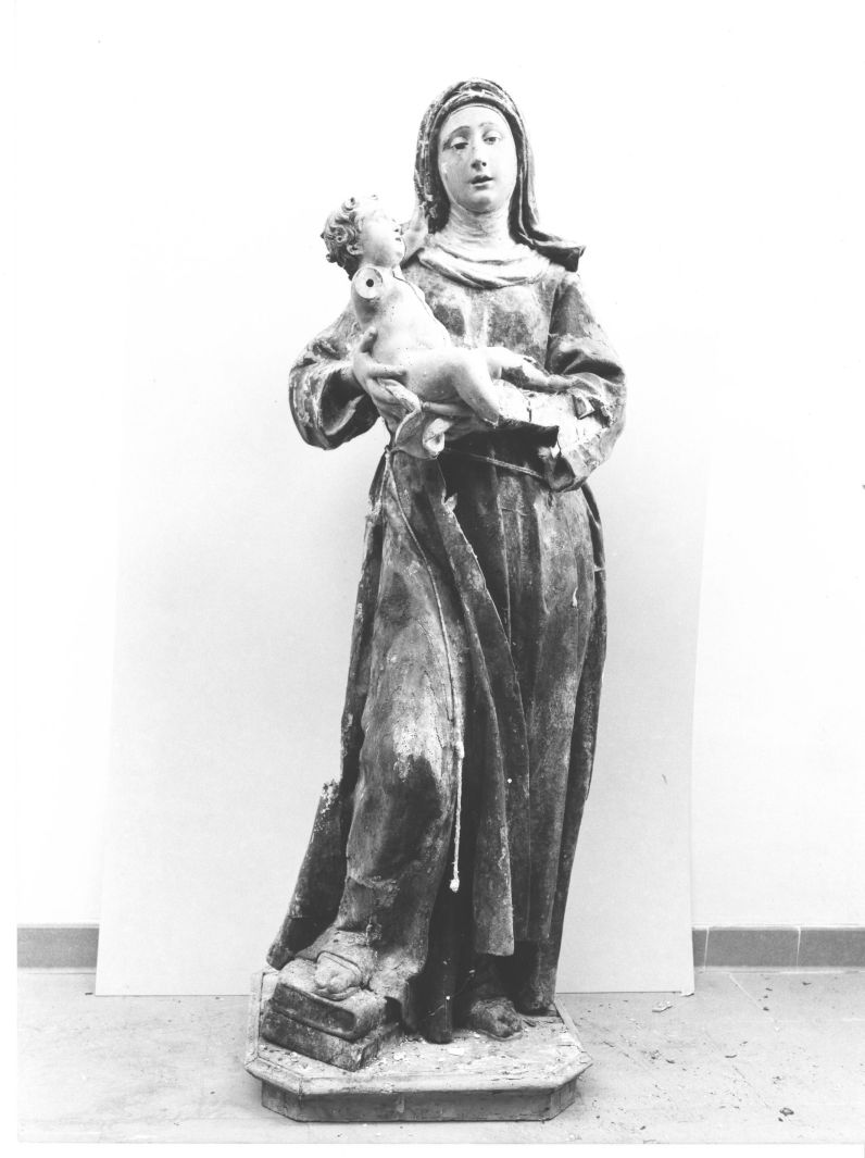 Santa Rosa da Lima (statua, opera isolata) - bottega irpina (sec. XVIII)
