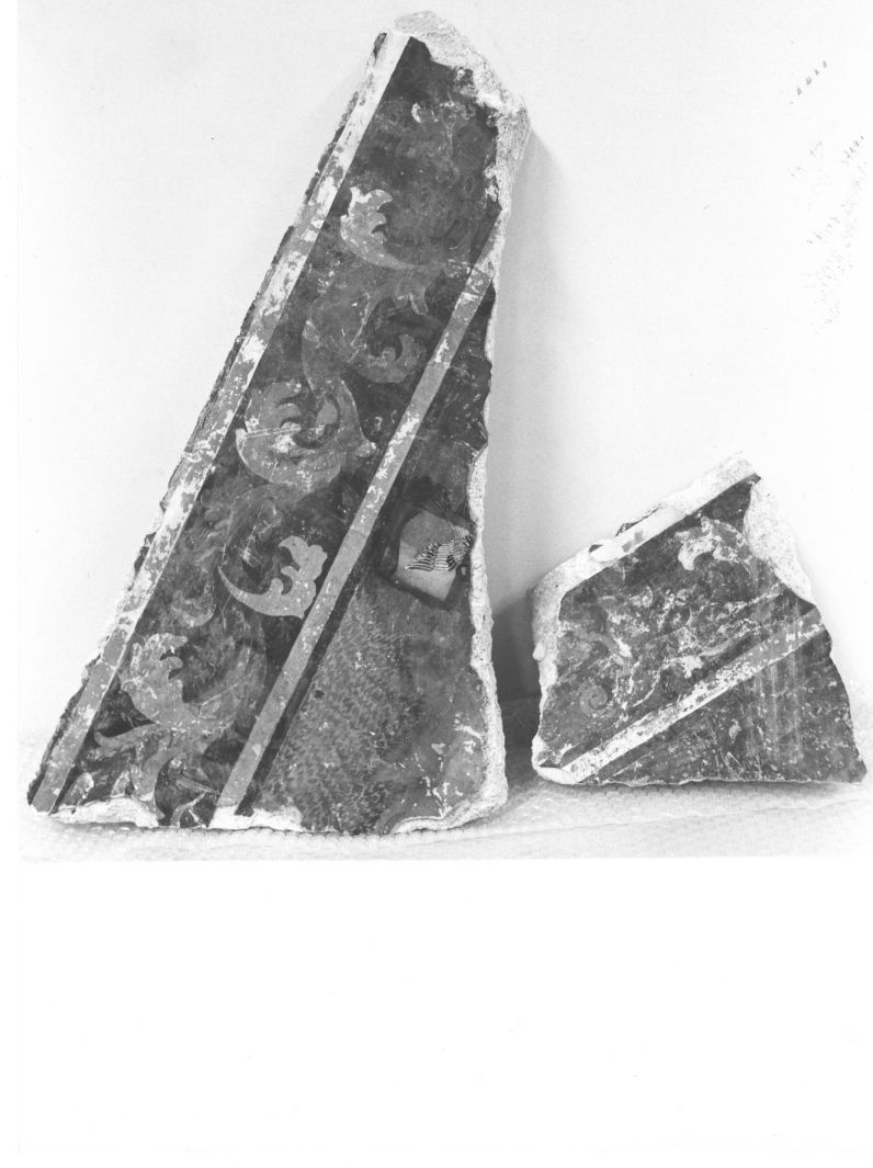 paliotto, frammento - bottega irpina (sec. XVIII)