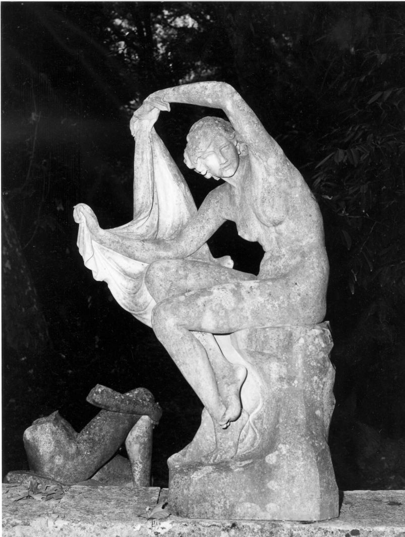 bagnanti (statua, opera isolata) - bottega Italia meridionale (prima metà sec. XIX)