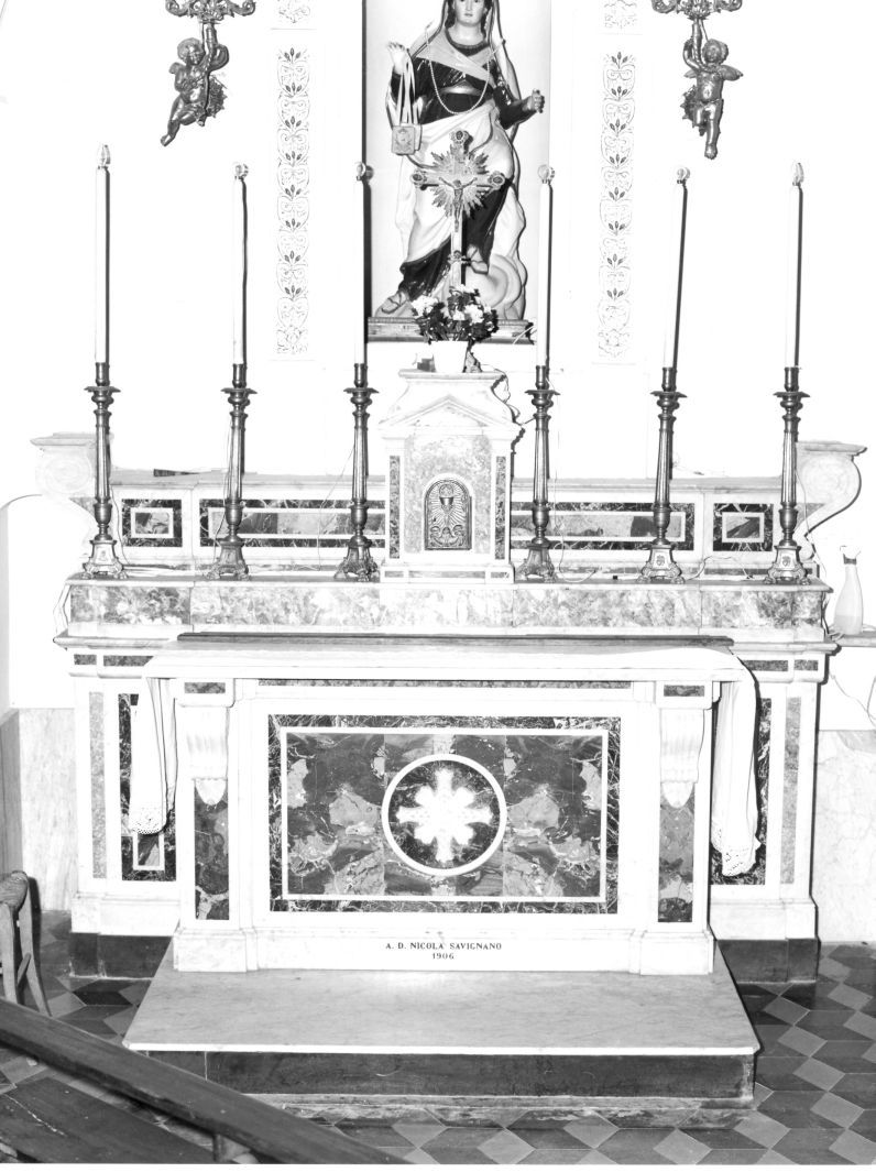 altare - bottega irpina (sec. XX)