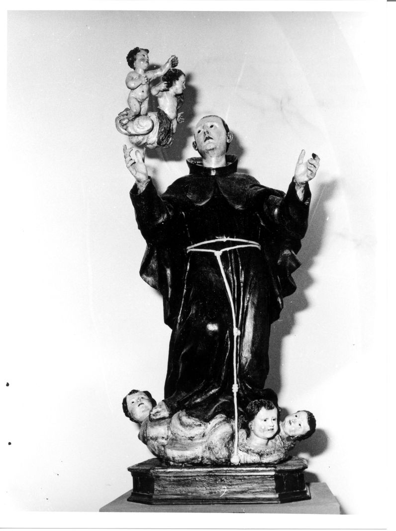 San Pasquale Baylon (statua, opera isolata) - bottega irpina (prima metà sec. XVIII)