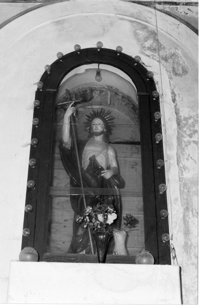 San Giovanni Battista (statua) - bottega campana (sec. XIX)