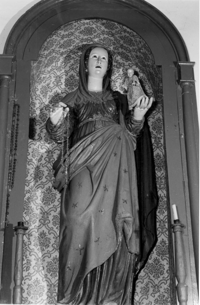 Madonna (statua) - bottega campana (inizio sec. XVIII)
