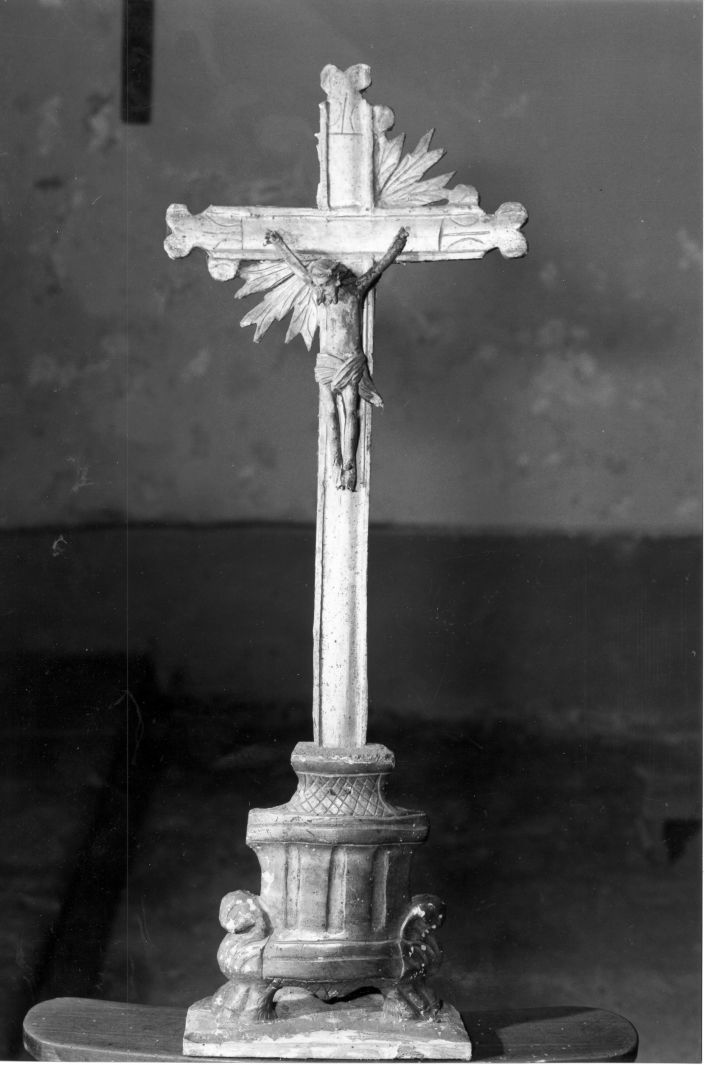 croce d'altare - bottega Italia meridionale (sec. XIX)