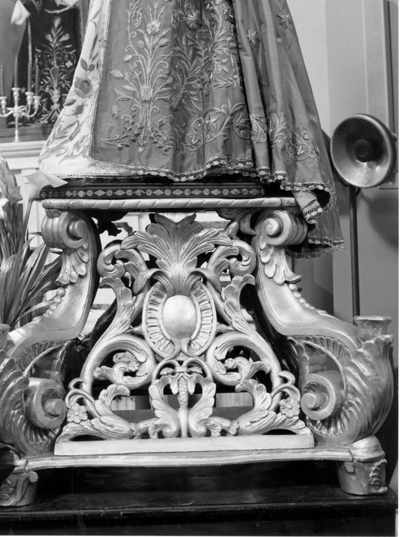 base processionale - bottega campana (sec. XIX)