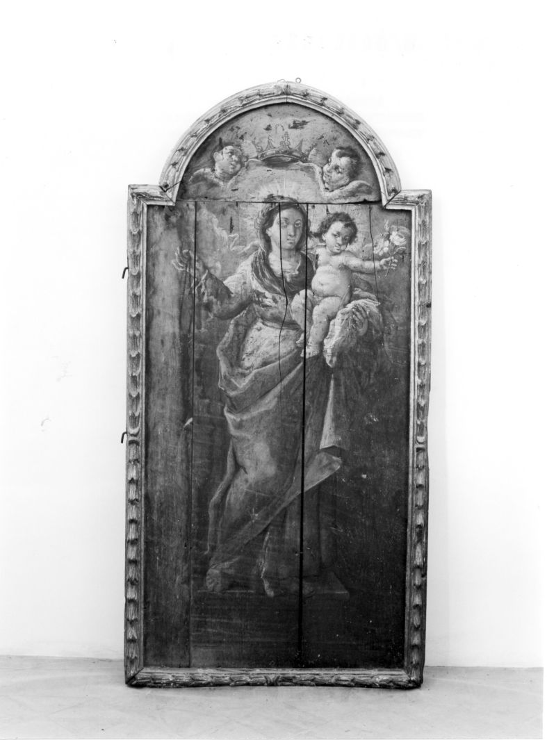 Madonna del Rosario (dipinto) - ambito campano (sec. XVIII)