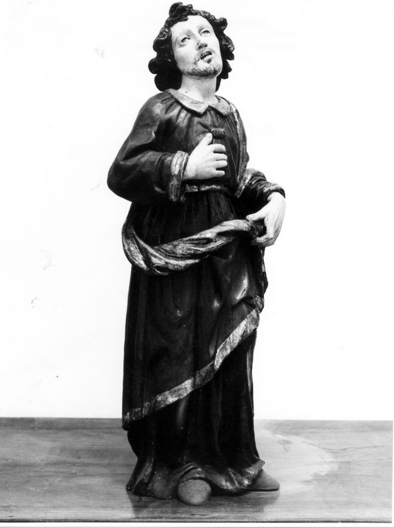 San Giovanni Evangelista (statuetta) - bottega campana (sec. XVII)