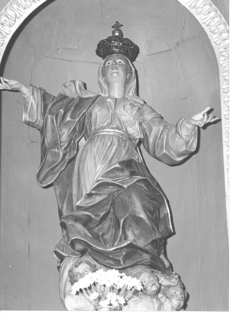Madonna Assunta (statua) - bottega Italia meridionale (seconda metà sec. XVIII)
