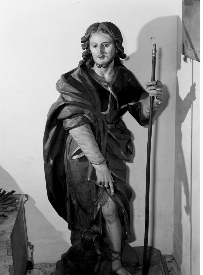 San Rocco (statua) - bottega campana (inizio sec. XX)