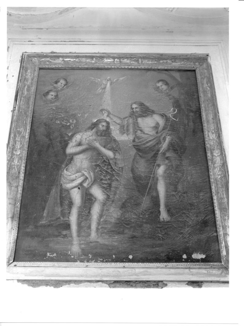 battesimo di Cristo (dipinto) - ambito Italia meridionale (prima metà sec. XVIII)