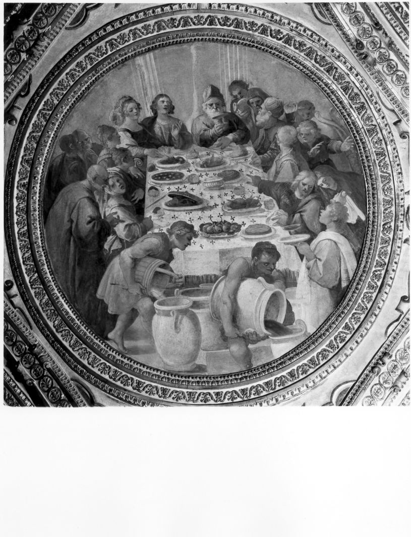 nozze di Cana (dipinto, ciclo) di Corenzio Belisario (sec. XVII)