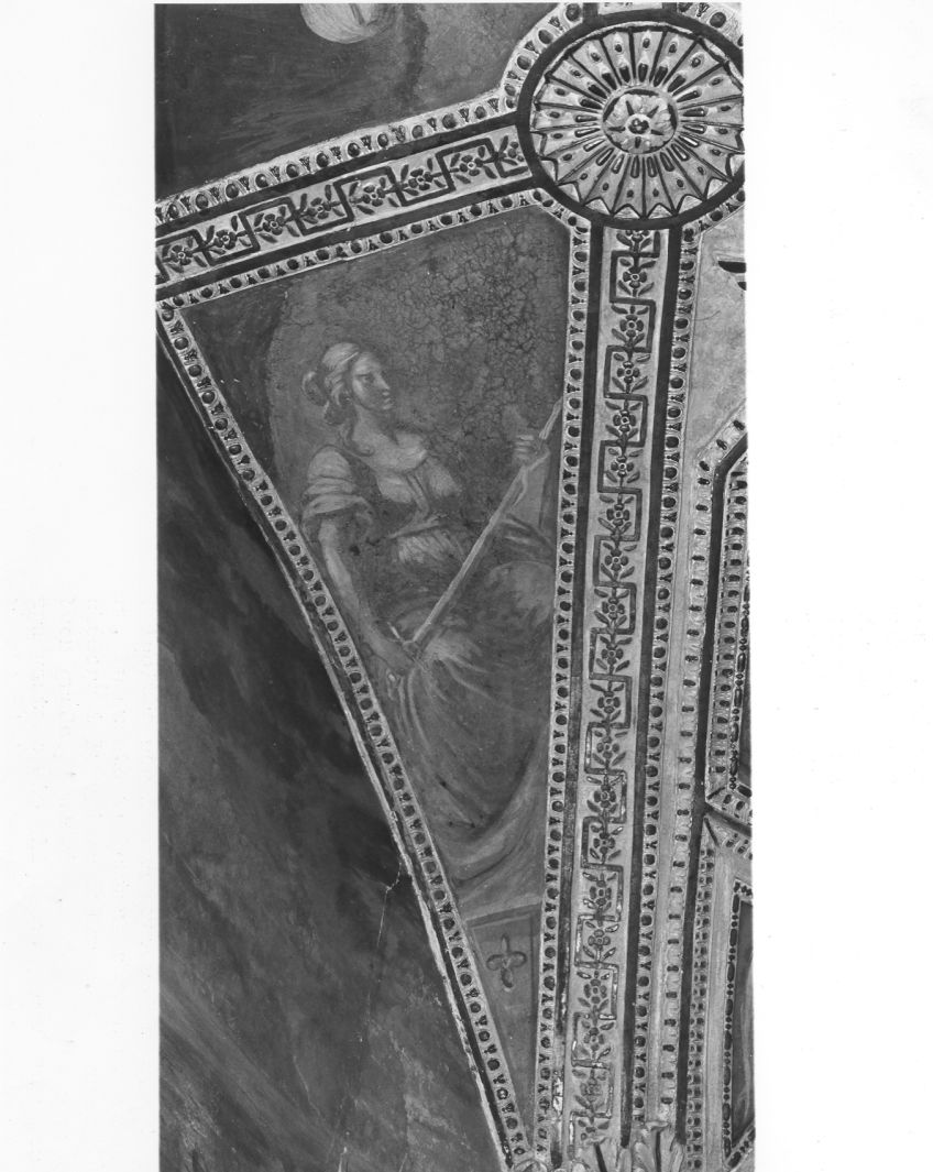 allegoria della Fortezza (dipinto, ciclo) di Corenzio Belisario (sec. XVII)
