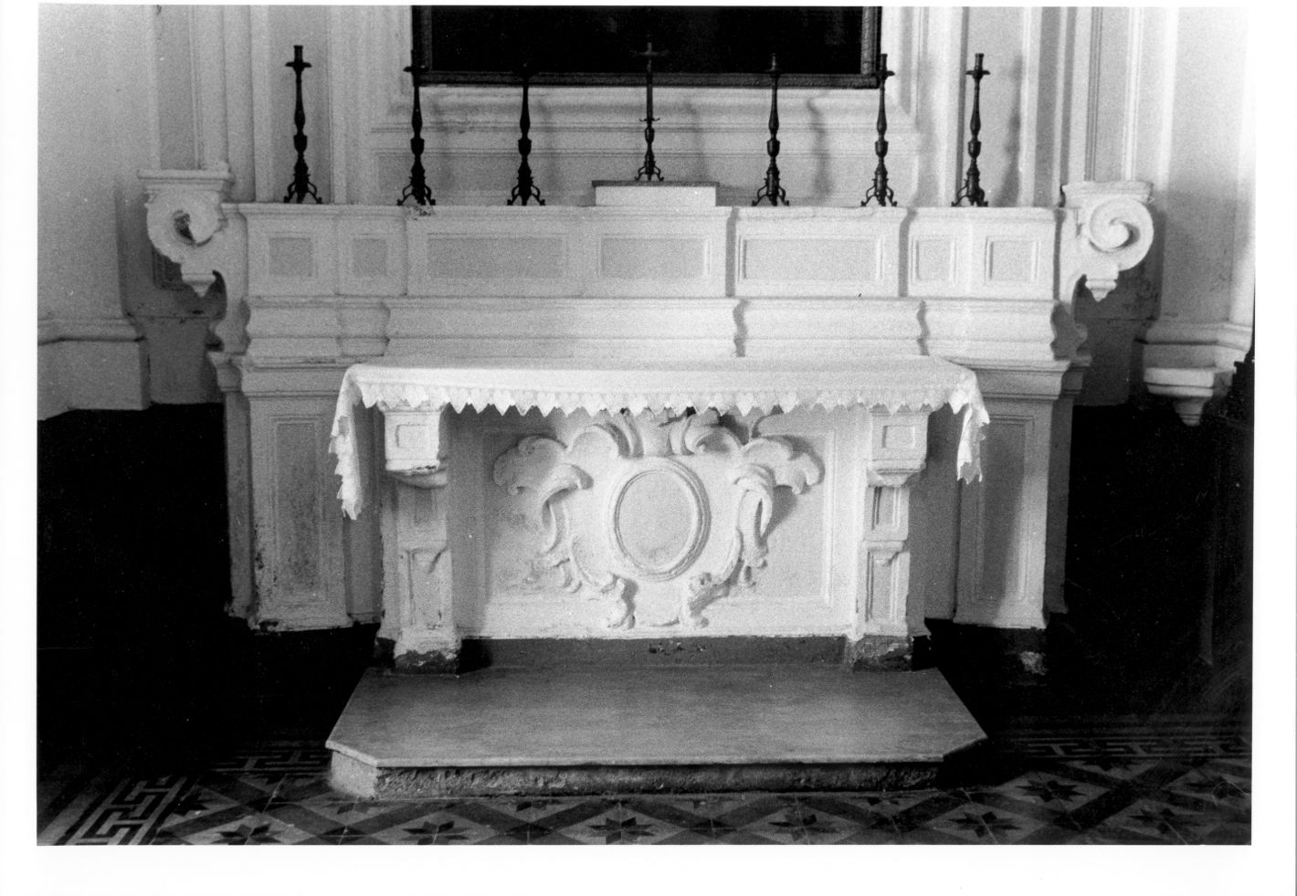 altare - bottega campana (inizio sec. XVIII)