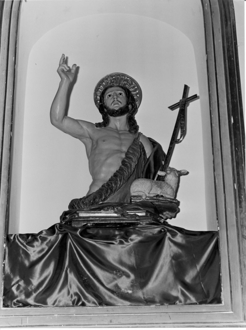 San Giovanni Battista (scultura) - bottega di Roccapiemonte (seconda metà sec. XIX)