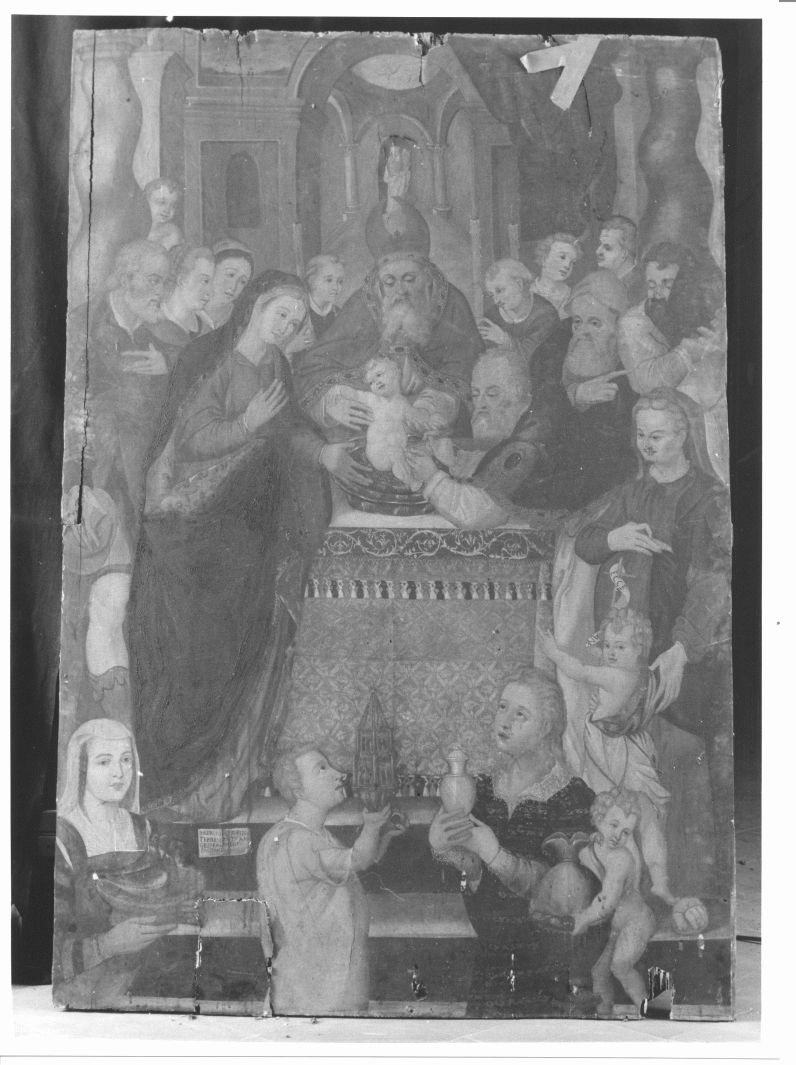 circoncisione di Gesù Bambino (dipinto) di Forte Geronimo (fine sec. XVI)