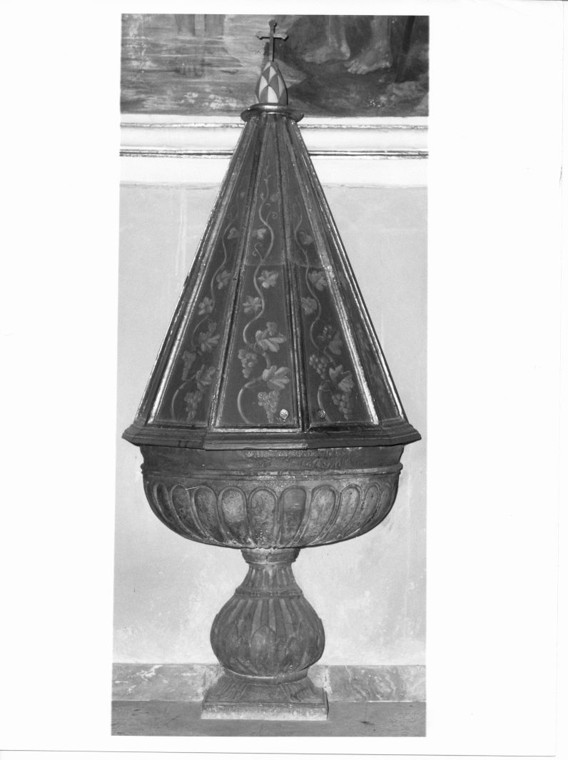 fonte battesimale - bottega campana (sec. XVI)