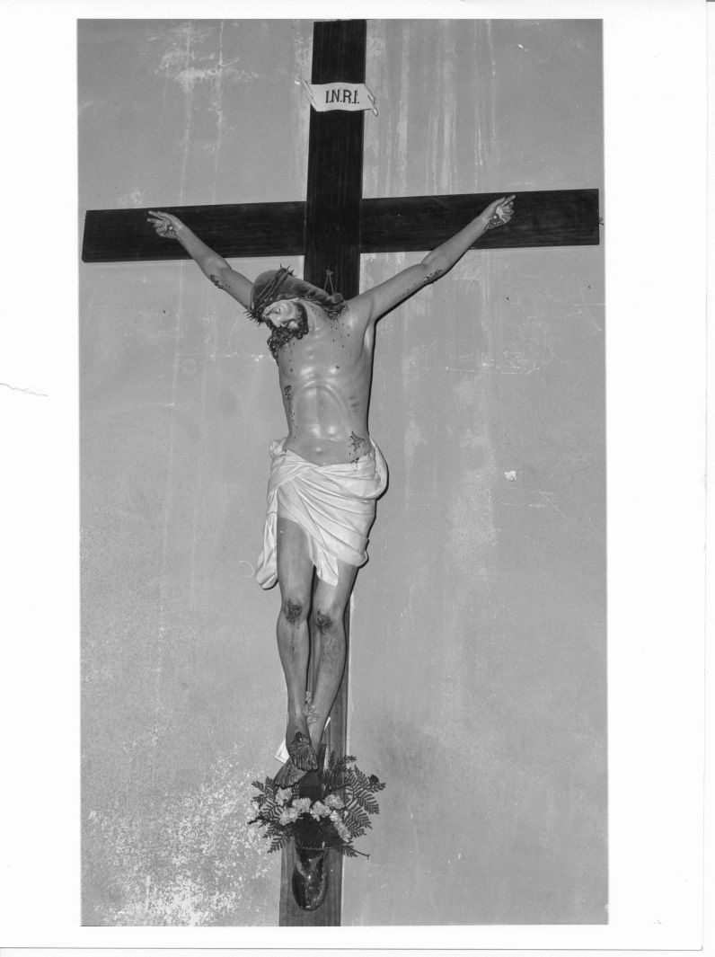 Cristo crocifisso (statua) - bottega napoletana (sec. XIX)