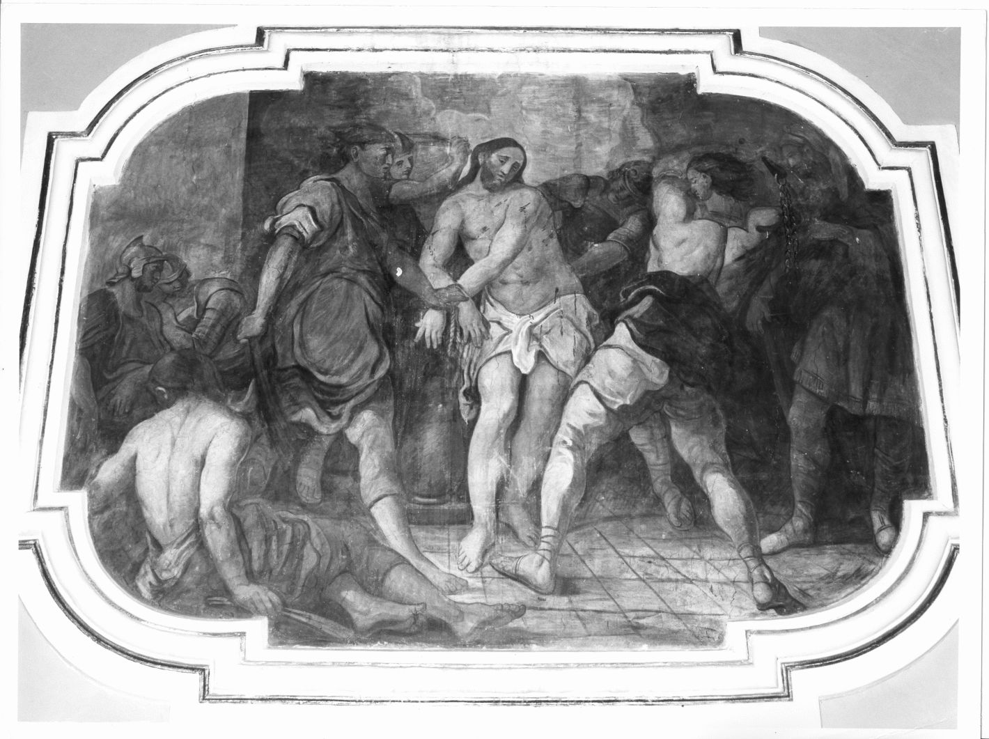 flagellazione di Cristo (dipinto) - ambito napoletano (seconda metà sec. XVII)