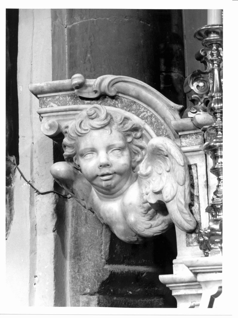 cherubino (scultura, serie) - bottega napoletana (sec. XVIII)